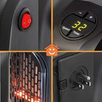 Handy Heater 400 Watt Wall Outlet Portable Room Heater