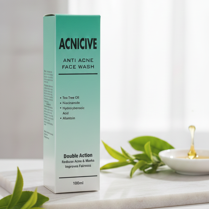 Acnicive Anti Acne Face Wash Gentle Daily Cleansing Care