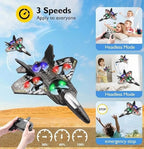 Premium RC Fighter Jet Plane, 2.4G Remote Control Stunt Aircraft