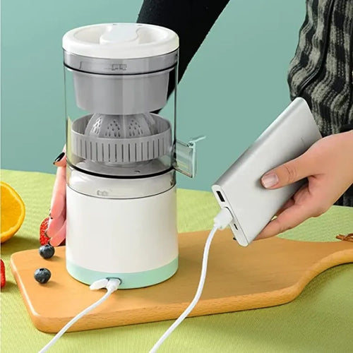 Portable Electric Citrus Juicer – USB Rechargeable Orange Lemon Juicer