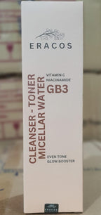 Eracos GB3 Cleanser Toner Micellar Water Gentle Daily Cleansing