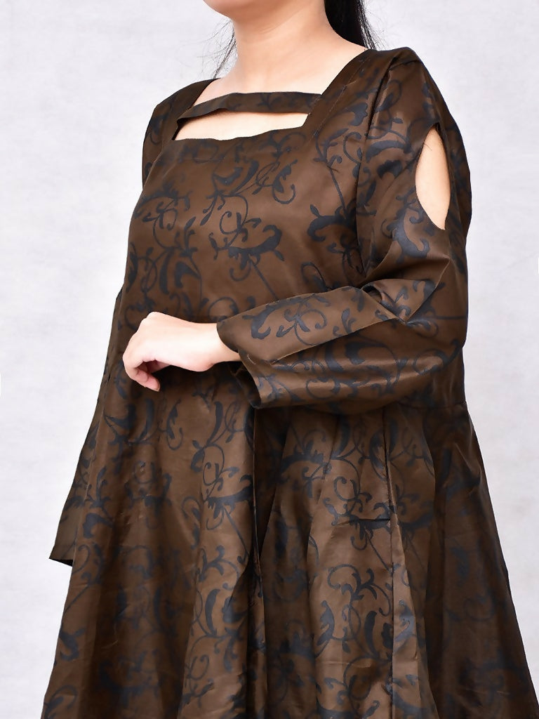 2 Pcs Women Katan Silk Mexi