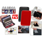Card Holder Wallet, RFID Blocking Aluminum