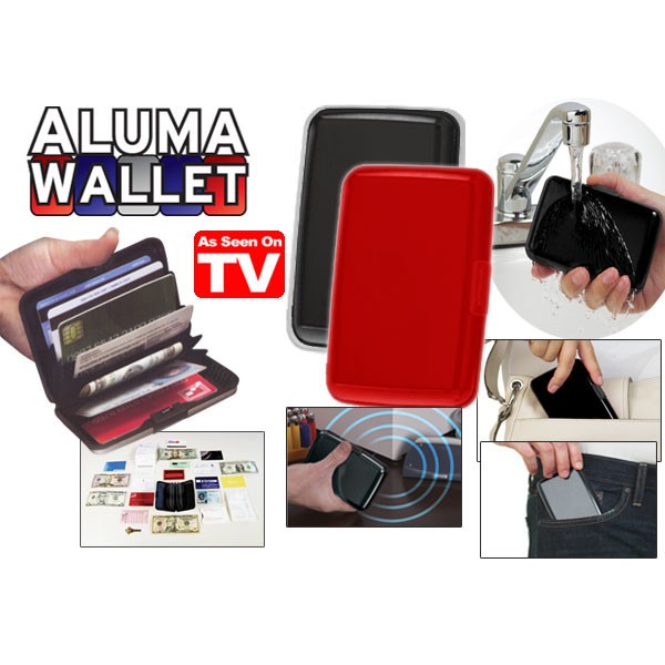 Card Holder Wallet, RFID Blocking Aluminum
