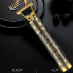 Metal Body Vintage T9 Trimmer & Hair Clipper for Men