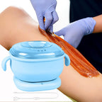 Portable Foldable 400ML Silicone Wax Warmer, Travel-Friendly Hair Removal Heater For Body &