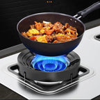 Gas Stove Burner Stand, Heavy-Duty Cast Iron Cooktop Support
