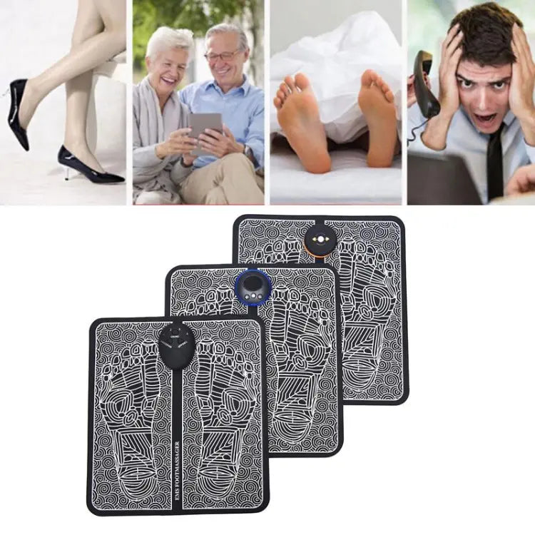 MS Foot Massager Pad, Improve Blood Circulation Relieve Ache Pain Health Care
