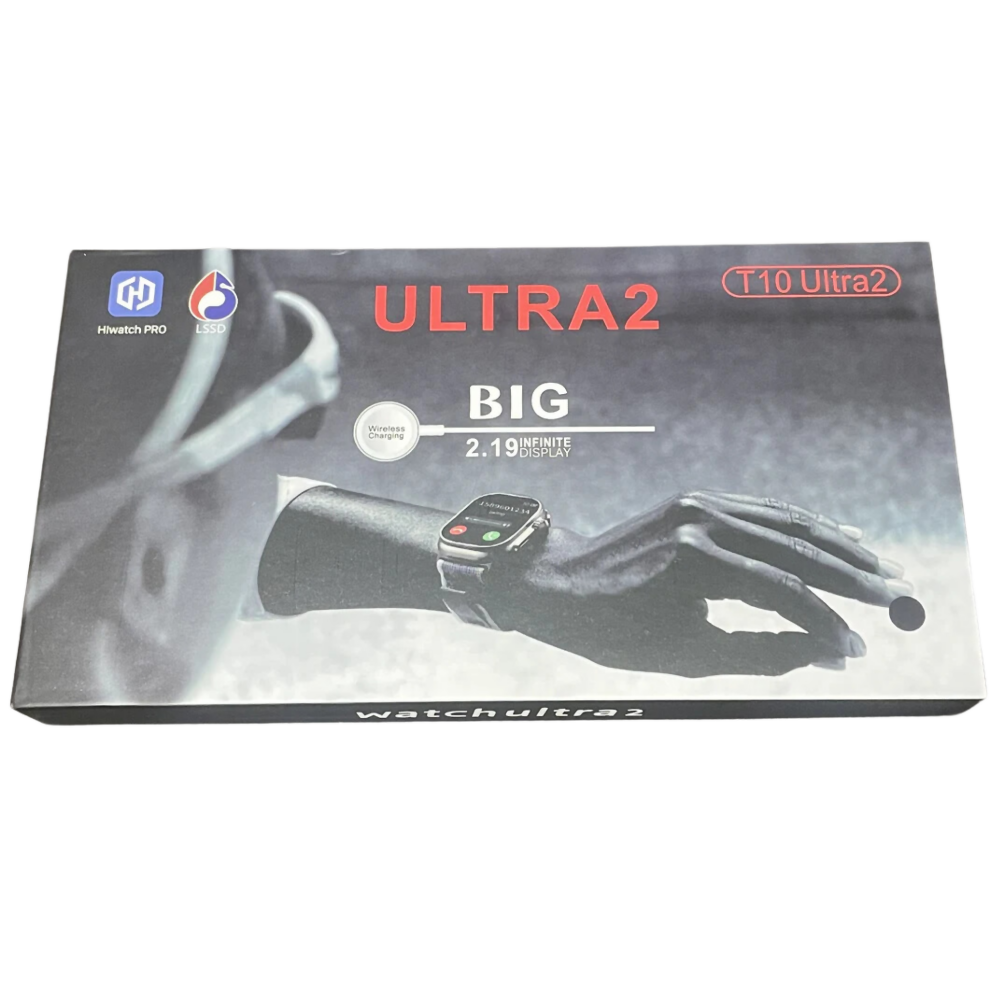 Smartwatch, New T10 Ultra 2, Infinite Display with Gesture Feature