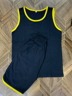 Kids Sando and Shorts Track Suit 2 Pcs Set – LARGE