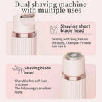 2-in-1 Dual Head Shaver & Electric Trimmer for Women – High Quality
