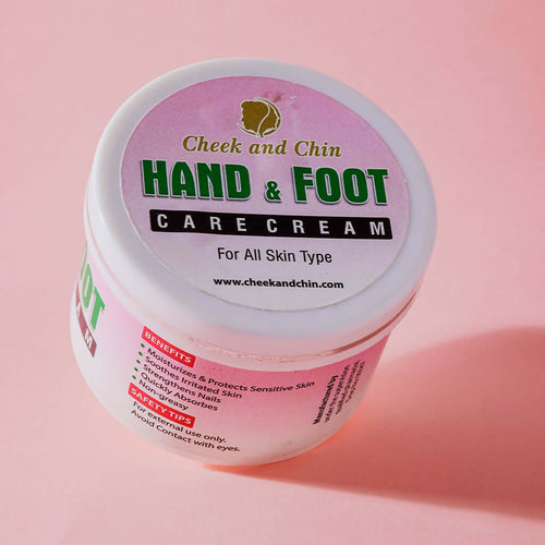 Cheek And Chin Hand And Foot Care Cream Providing Nourishing Formula Effective Moisturizing & Everyday Skin Care - 200g