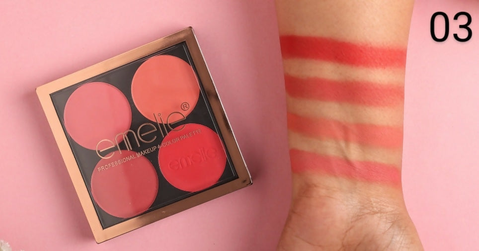 Emelie 4 Colour Blushon Kit