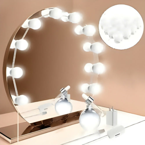 Vanity Light Kit, Adjustable USB-Powered Makeup Lights