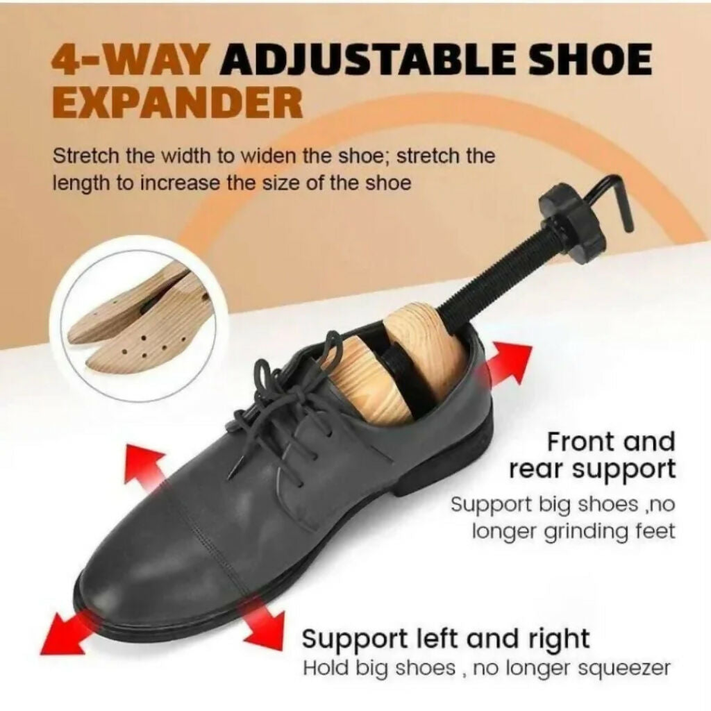 Stretch Out Enlarge Leather Shoes MISERWE Shoe Stretcher Pair Of