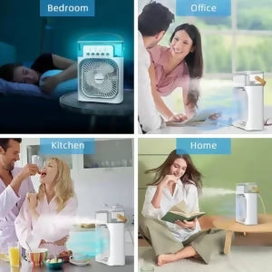 Portable Humidifier Air Cooler with 5-Hole Spray
