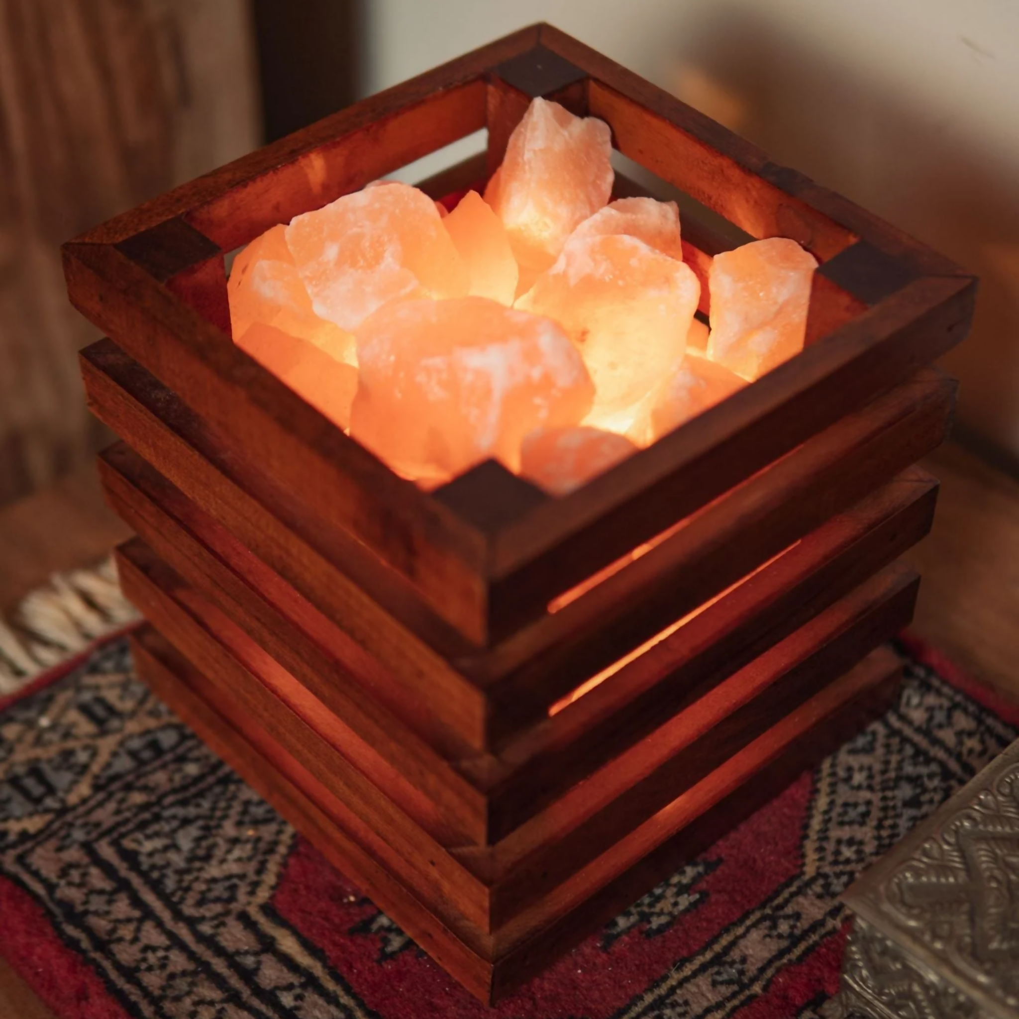 Radiance Box Salt Lamp
