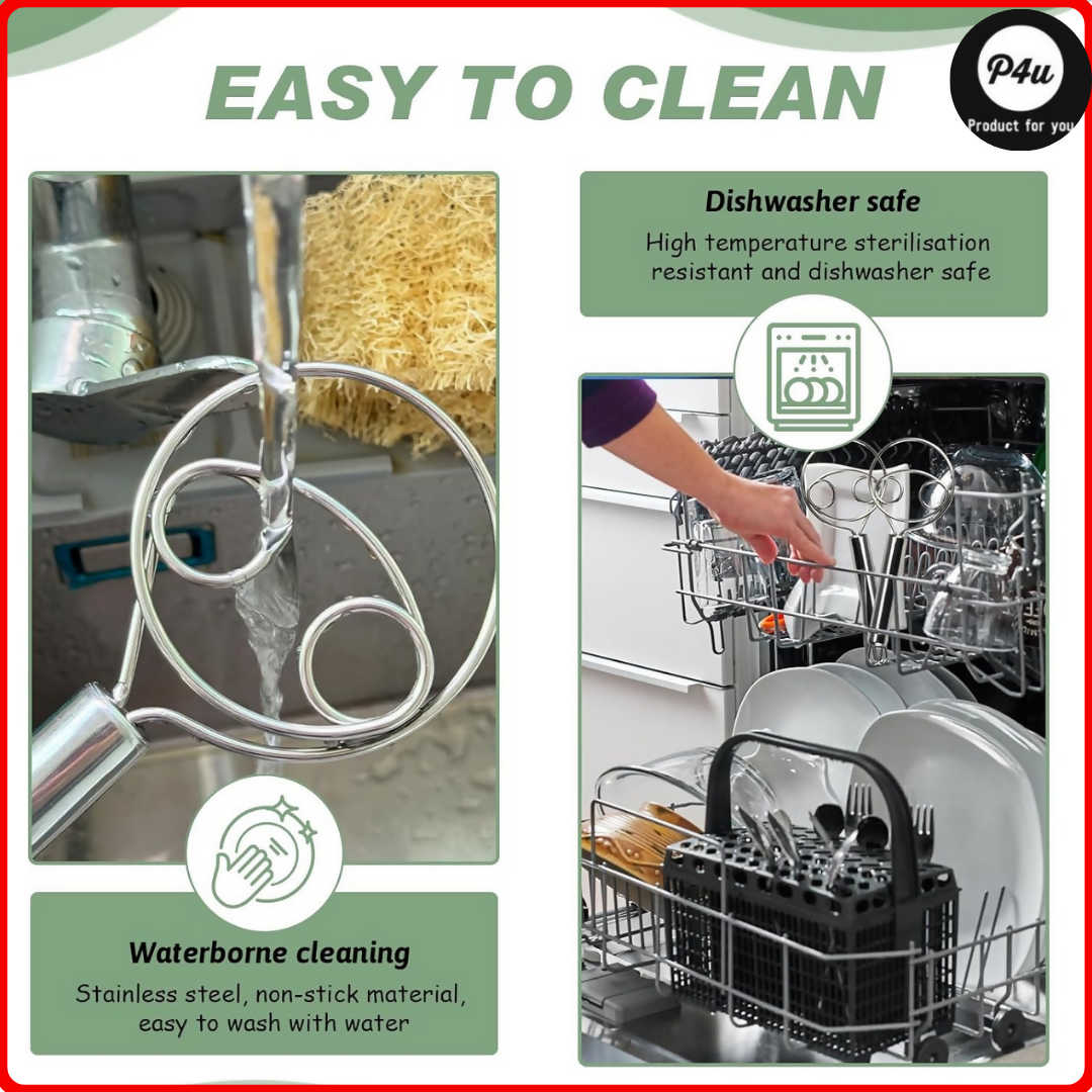 Large hand dough mixer stick