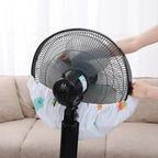 Cartoon Style Fan Cover for Floor Standing Electric Fan Dust Protection