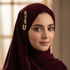 Golden Islamic Safety Pin Stylish And Durable Design