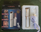 USB Rechargeable Flawless Facial Hair Remover – Painless Women’s Trimmer