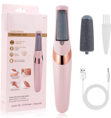 Rechargeable Foot Callus Remover with Extra Grinding Head