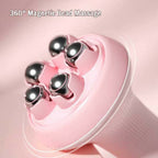 360 Roller Manual Hand Massager Handheld Massage Ball Full Body Pain Relief Neck Back Shoulder Leg And Foot (Random Color)