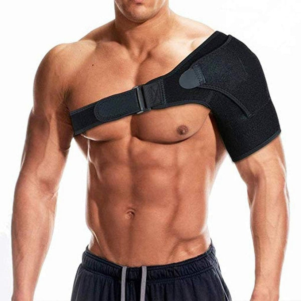 Adjustable Shoulder Support Brace with Pressure Pad for Unisex