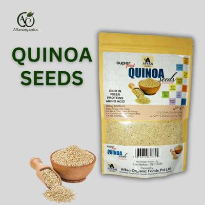 Quinoa Seeds 500g, Premium Gluten-Free & Nutrient-Rich by Affan Organics