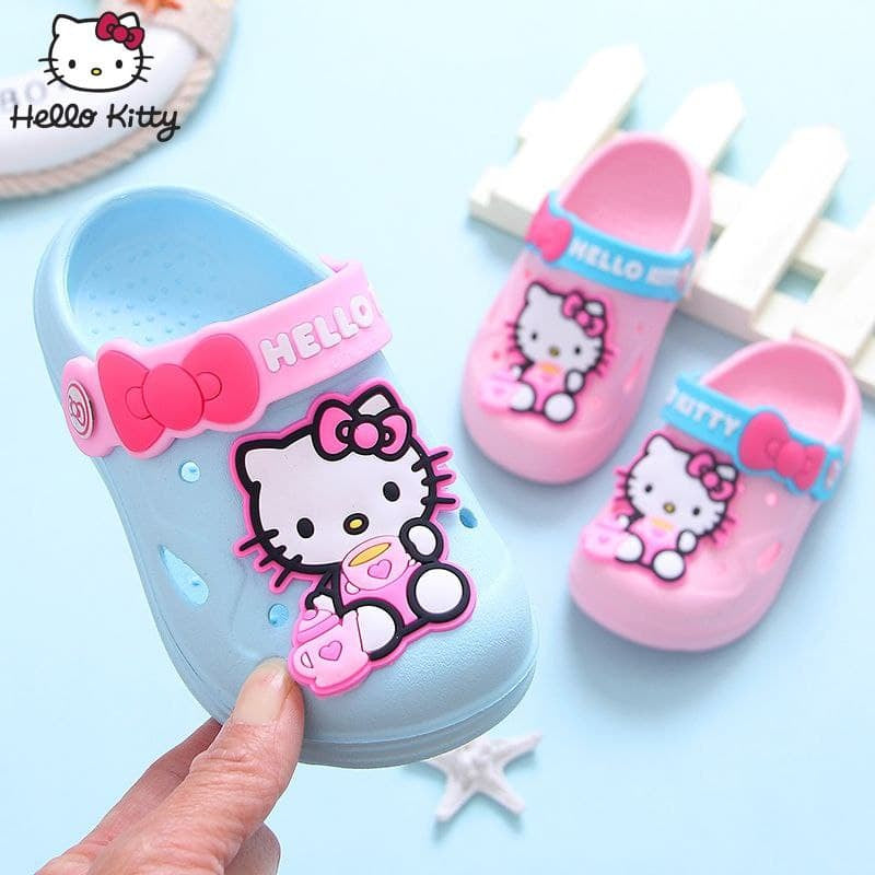Hello kitty Kids Slippers (Blue)