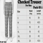 Pack of 1 Pcs Trousers For Men