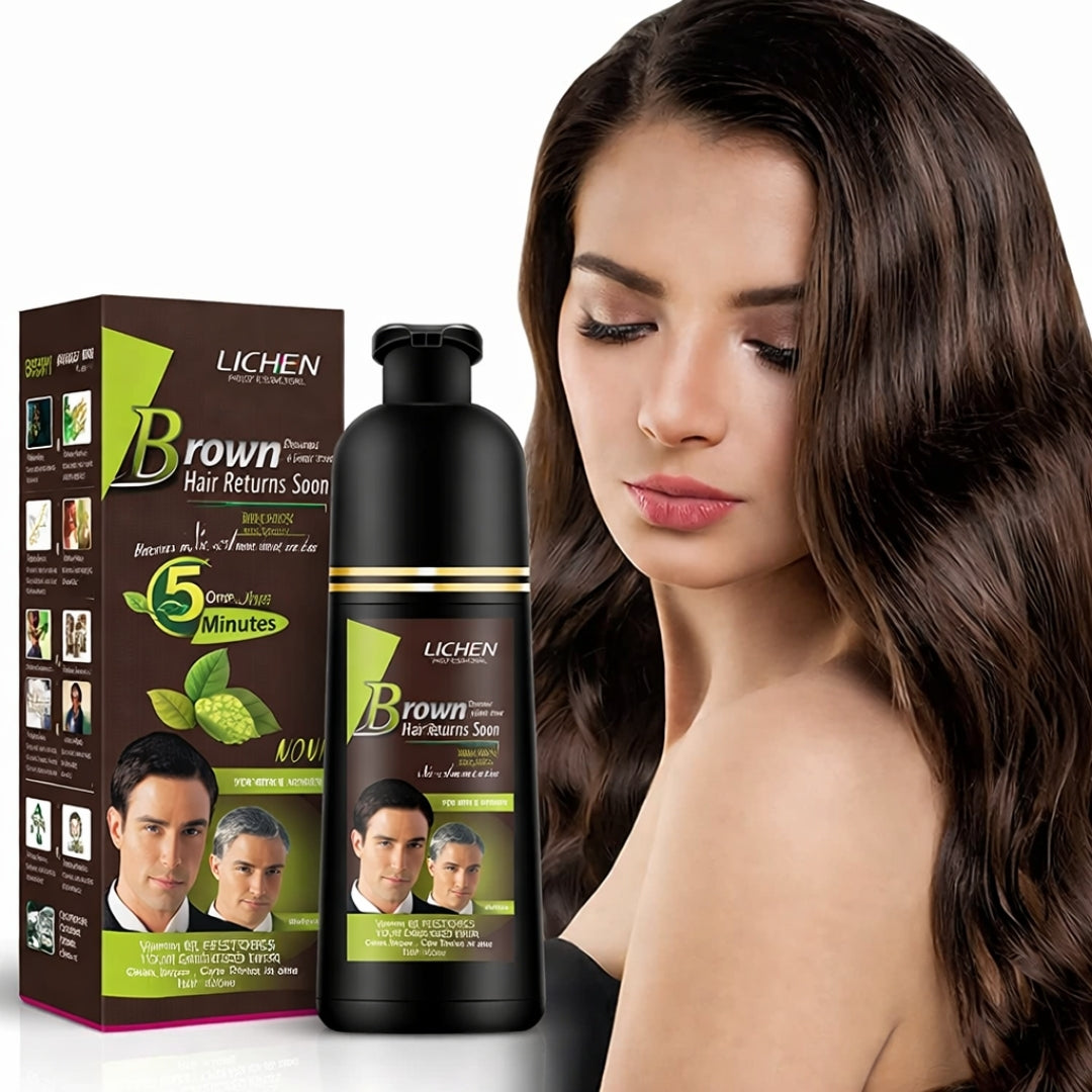 Ammonia-free composition designed for simple at-home hair coloring.
