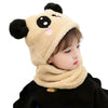 Kids Winter Panda Wool Cap