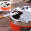 Cigarette Ashtray Stainless Steel Detachable