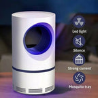 Mosquito Killer Lamp Electric Shocker Round with Charger – Powerful 360° UV Light Insect Trap for Home, Room & Outdoor Use | Safe, Silent & Eco-Friendly Bug Zapper (Cell Operated)