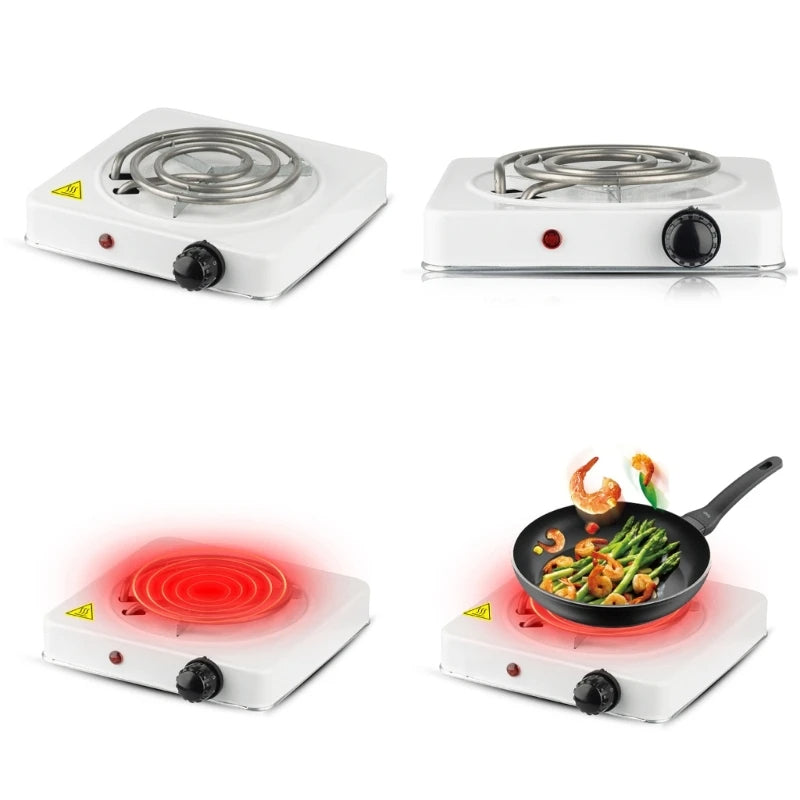 Electric Stove, With Adjustable Thermostat