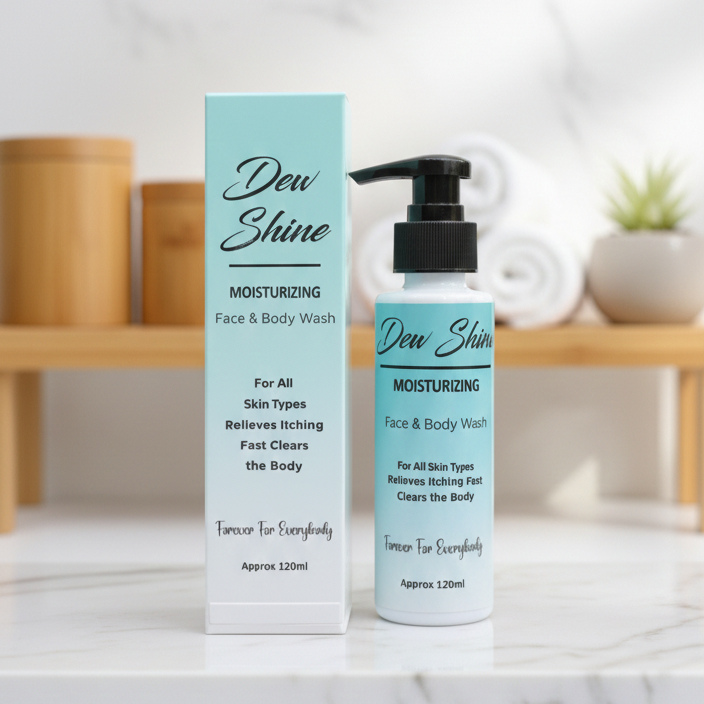 Dew Shine Daily Radiance Boosting Moisturizer Lightweight Hydration & Glow Support