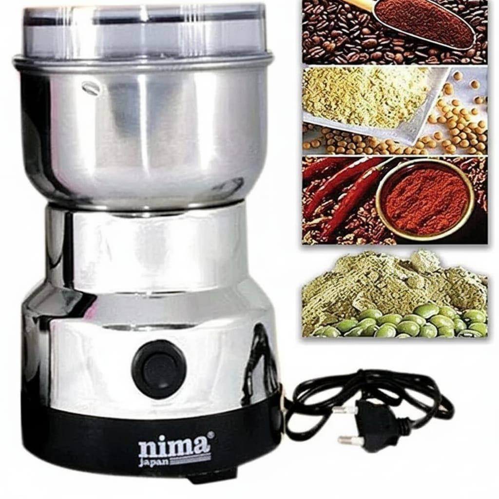 Electric Spice and Coffee Grinder Heavy Duty Stainless Steel
