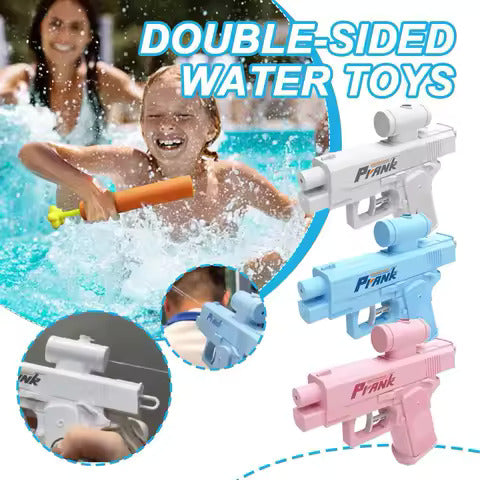Funny Double-Sided Reverse Water Gun for Pool & Outdoor Water Fights