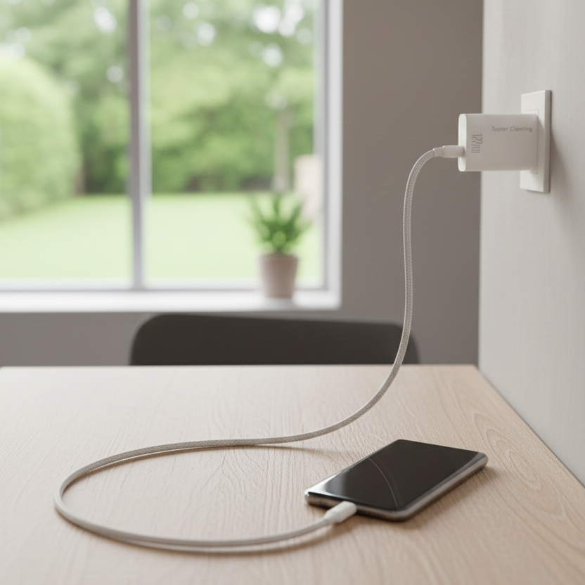 120W Super Fast Charger – High-Speed Power Adapter