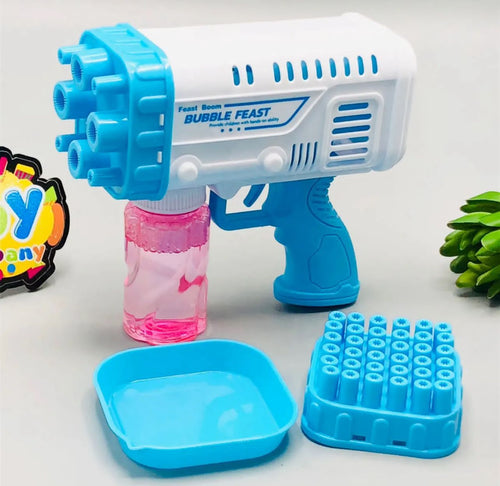 Rocket Bubble Bazooka Pro 2 In 1 Electric Bubble Gun
