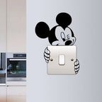 Cute Mouse Wooden Wall Decor For Kids Room And Home