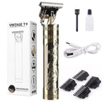Metal Body Vintage T9 Trimmer & Hair Clipper for Men