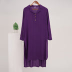 Violet linen shirt