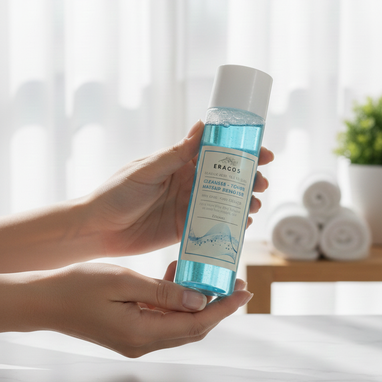 Eracos AA3 Cleanser Toner Makeup Remover Gentle Daily Skincare