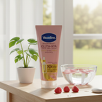Original Vaseline Healthy Bright Gluta-Hya Dewy Radiance Lotion for glowing, hydrated, radiant skin. 200ML