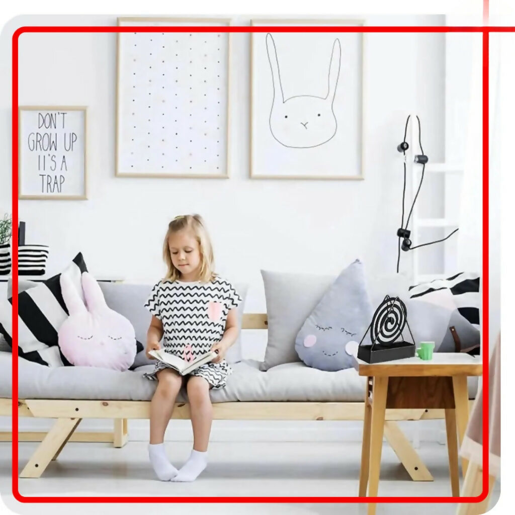 Full Metal Mosquito Coil Holder Stand