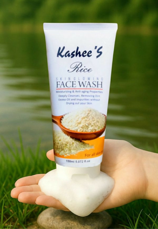 kashees-rice-face-wash-whitening-brightening-cleanser-for-glowing-skin-150ml - 1