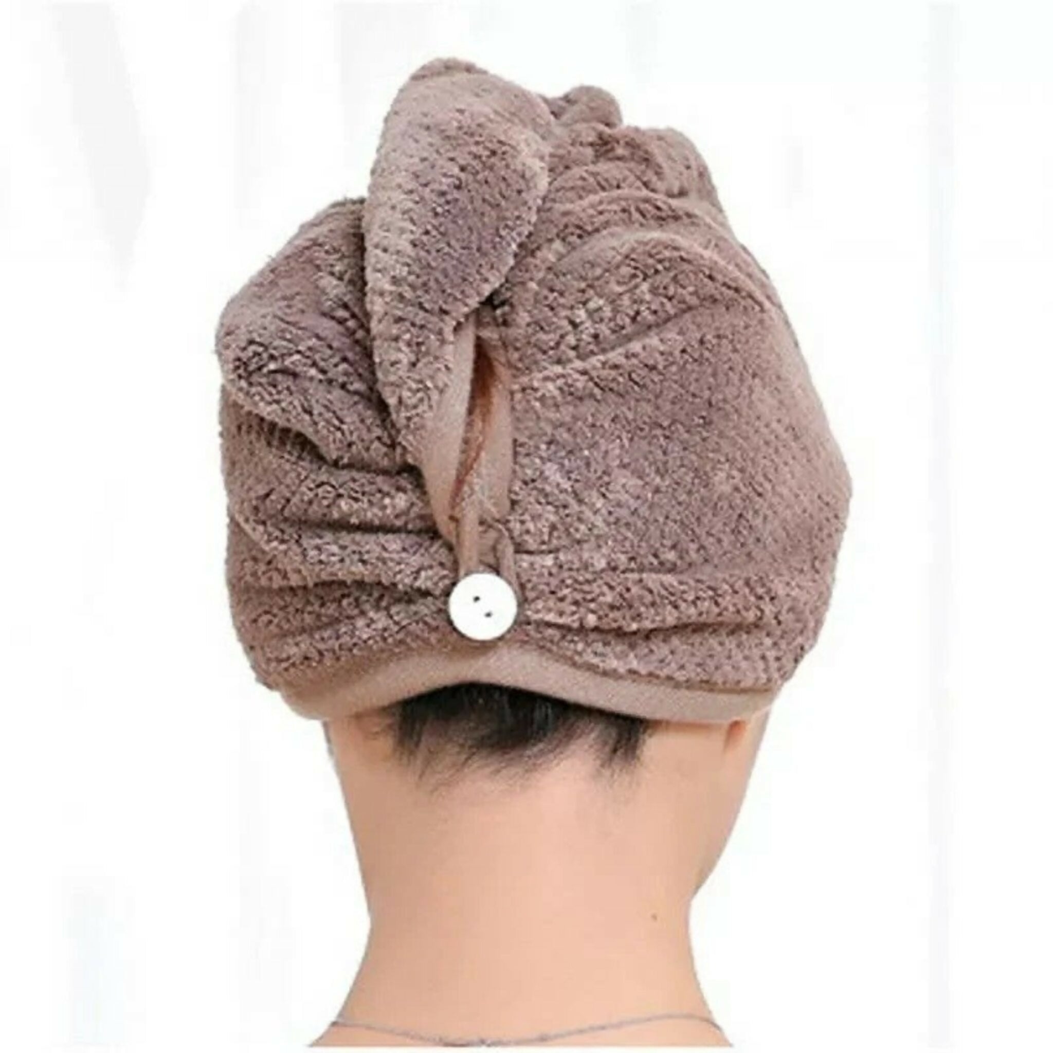 Pack Of 2 Super Absorbent Quick Dry Hair Towel