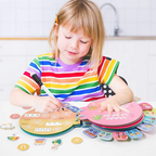 My Alphabet Busy Book – Interactive Learning Kit for Kids with Magnetic Letters & Activity Pages | Alphabet Book